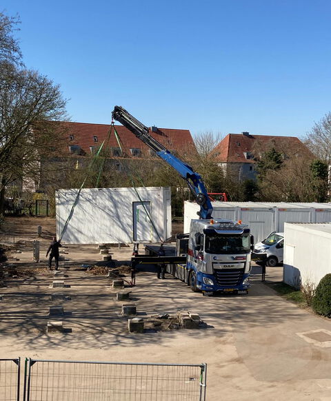 Rückbau der Containerklassen